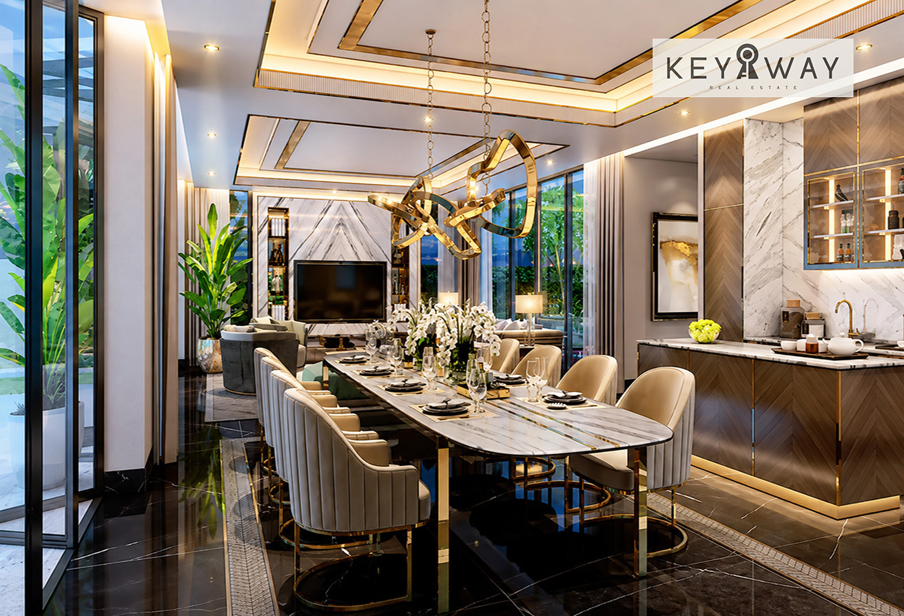 An exceptional opportunity to secure a 6-bedroom standalone villa in Venice at DAMAC Lagoons